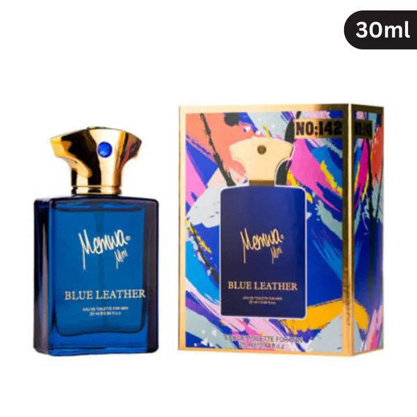 Blue Leather EDT 30ml Memwa Mini 2 Blue Leather EDT 30ml Memwa Mini - الصورة 2